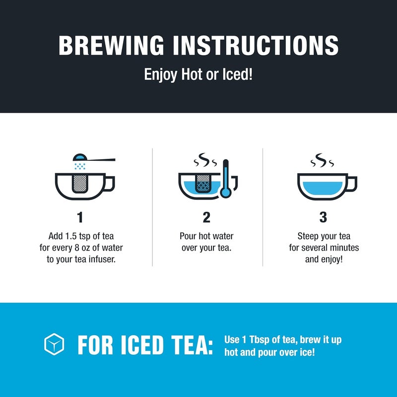 Tiesta Tea Fireside Spice - Mulled Wine Herbal Tea, Loose Leaf, 5 Ounce Refillable Tin, Non-Caffeinated, Brews Up to 50 Cups - Image 5